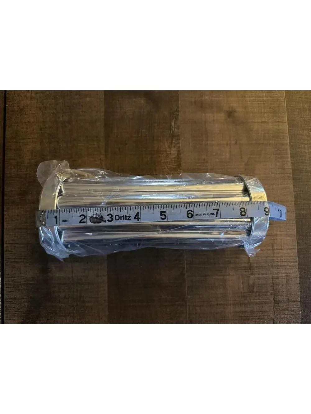 The Pampered Chef Bread Tube - Scalloped Stainless Steel Bread Mold